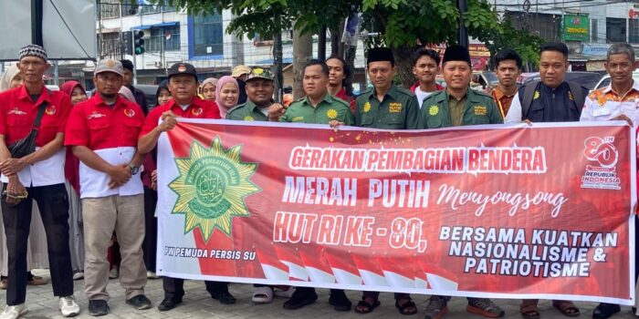 Kader Muda Persis Sumut Kibarkan Semangat Nasionalisme Jelang HUT RI ke-80