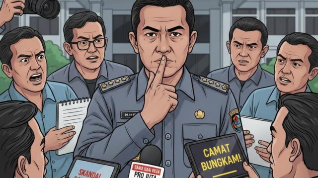 Camat Tanah Pasir Bungkam, Skandal Rp300 Juta Dana Desa Prie Jadi Tanya: Monev Hanya Seremonial?