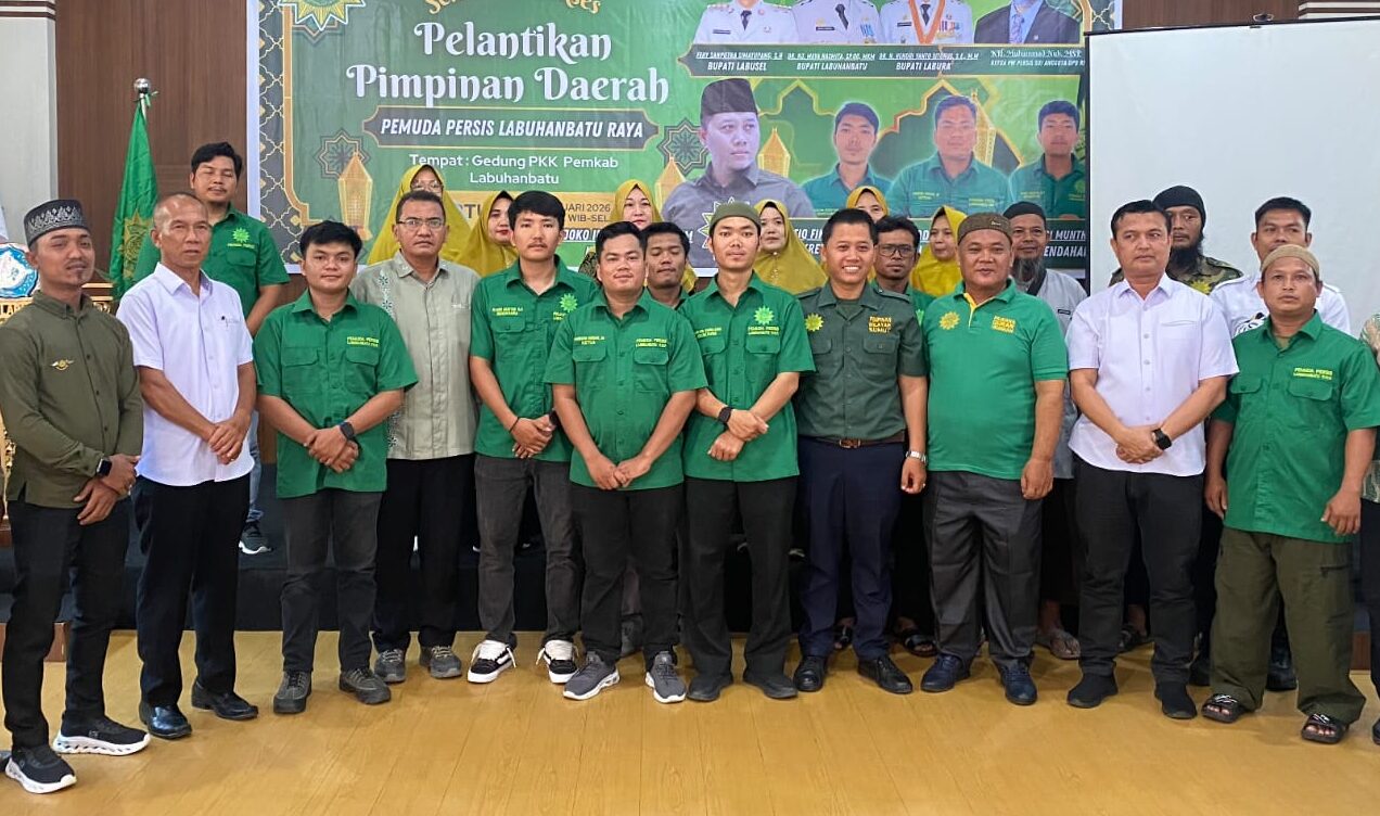 Resmi Dilantik, Pemuda PERSIS Labuhanbatu Raya Siap Emban Amanah Dakwah dan Pelayanan Umat