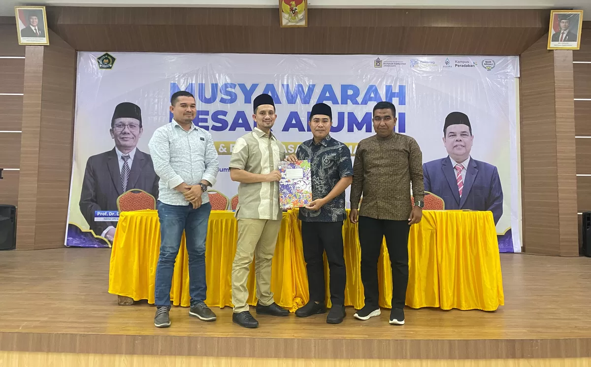 Pimpin IKA UIN Sultanah Nahrasyah 2026-2030, Muhammad Adam Siap Jadikan Alumni “Jembatan Strategis” Kampus