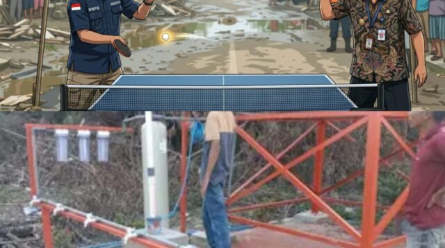 Proyek Tanggap Darurat Pingpong Tanggung Jawab: BNPB dan Pemkab Aceh Timur Saling Lempar Bola