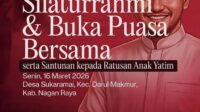 Jamaluddin Idham Bakal Gelar Buka Puasa Bersama dan Santuni Ratusan Anak Yatim di Nagan Raya