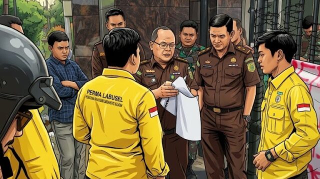 Diduga Tak Optimal Usut Korupsi, Perma Labusel Desak Kejatisu Copot Kajari dan Kasi Pidsus Labuhanbatu Selatan