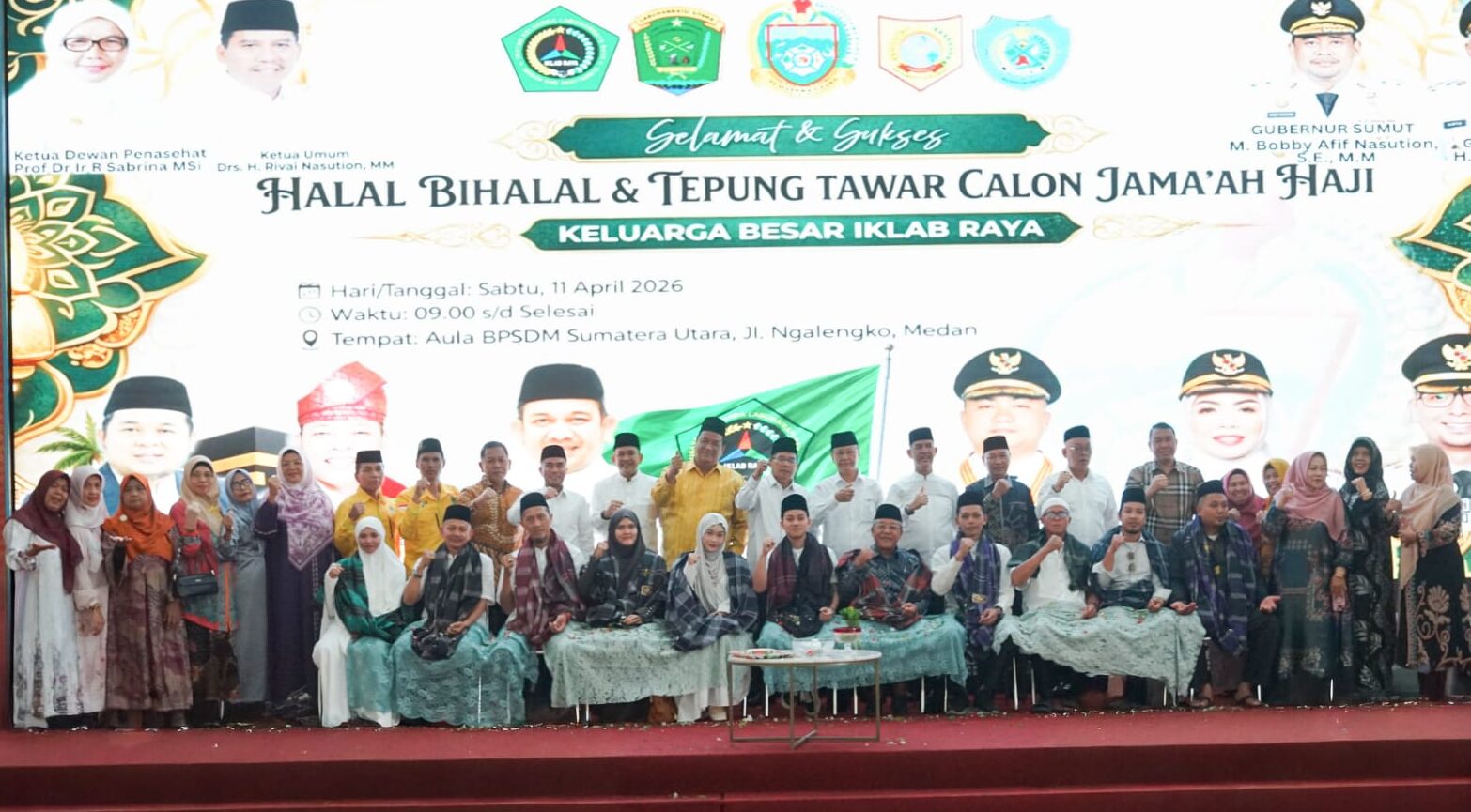 IKLAB Raya Gelar Halal Bihalal dan Tepung Tawar Calon Haji 1447 H, Bukti Orang Labuhanbatu Solid!